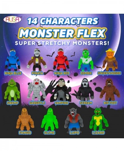 Monster Flex Stretchy Toys for Boys and Girls - Set of 2 - Spooky Stretch Monsters - Stretch Guy Toys for Kids Birthday Gift ...