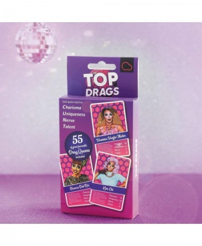 Top Drags Game - Trumps Card Game - Win Every Drag Queen to Win The Game - Suitable for Adults and Teenagers $26.24 - Card Games