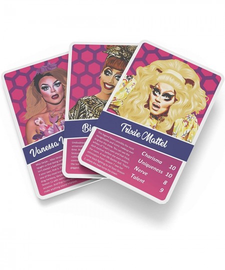 Top Drags Game - Trumps Card Game - Win Every Drag Queen to Win The Game - Suitable for Adults and Teenagers $26.24 - Card Games