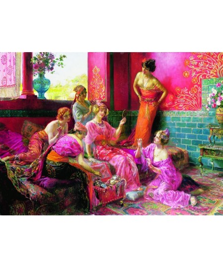 Puzzle - The Daugthers of Harem 1000 Piece Jigsaw Puzzle 1117 Multicolor $26.67 - Jigsaw Puzzles