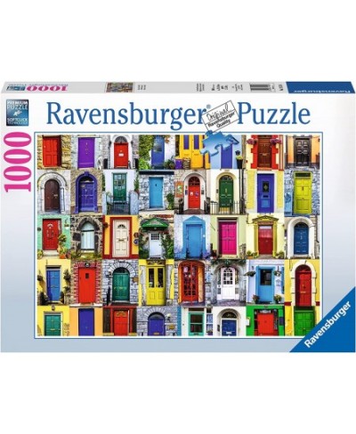 Doors of the World 1000 Piece Jigsaw Puzzle for Adults – Every piece is unique Softclick technology Means Pieces Fit Together...