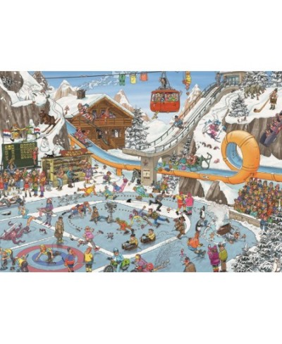 Jumbo Jan Van Haasteren - Winter Games Jigsaw Puzzles for Adults 1 000 Piece $48.72 - Jigsaw Puzzles