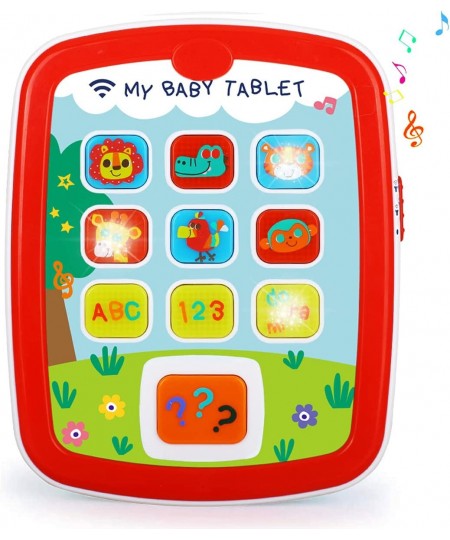 Baby Tablet Toys for 1 Year Old Boy 1 Year Old Girl Toys Light up Infant Toddler My First Learning Tablet Toy 12 Month Toys 6...