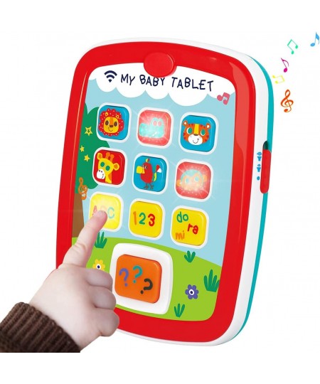 Baby Tablet Toys for 1 Year Old Boy 1 Year Old Girl Toys Light up Infant Toddler My First Learning Tablet Toy 12 Month Toys 6...