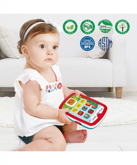 Baby Tablet Toys for 1 Year Old Boy 1 Year Old Girl Toys Light up Infant Toddler My First Learning Tablet Toy 12 Month Toys 6...