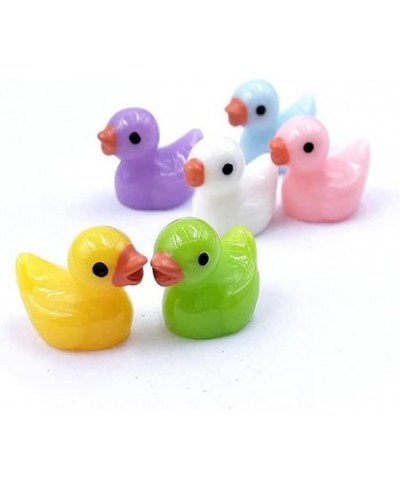 150 Pieces Mini Resin Duck Miniature Figures Micro Fairy Garden Landscape Aquarium Dollhouse Ornament Potted Plants Decoratio...