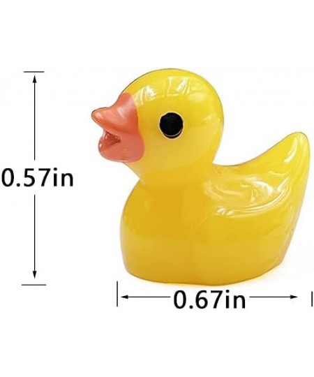 150 Pieces Mini Resin Duck Miniature Figures Micro Fairy Garden Landscape Aquarium Dollhouse Ornament Potted Plants Decoratio...