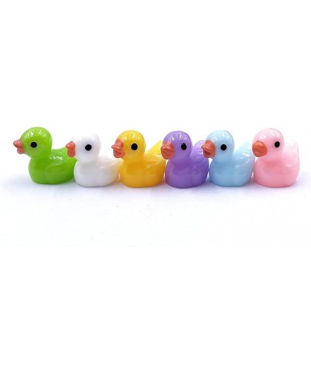 150 Pieces Mini Resin Duck Miniature Figures Micro Fairy Garden Landscape Aquarium Dollhouse Ornament Potted Plants Decoratio...