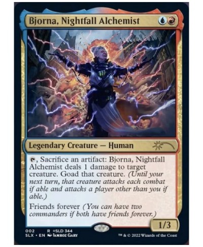 Magic: the Gathering - Bjorna Nightfall Alchemist (002) - Universes Within $10.43 - Trading Cards & Accessories