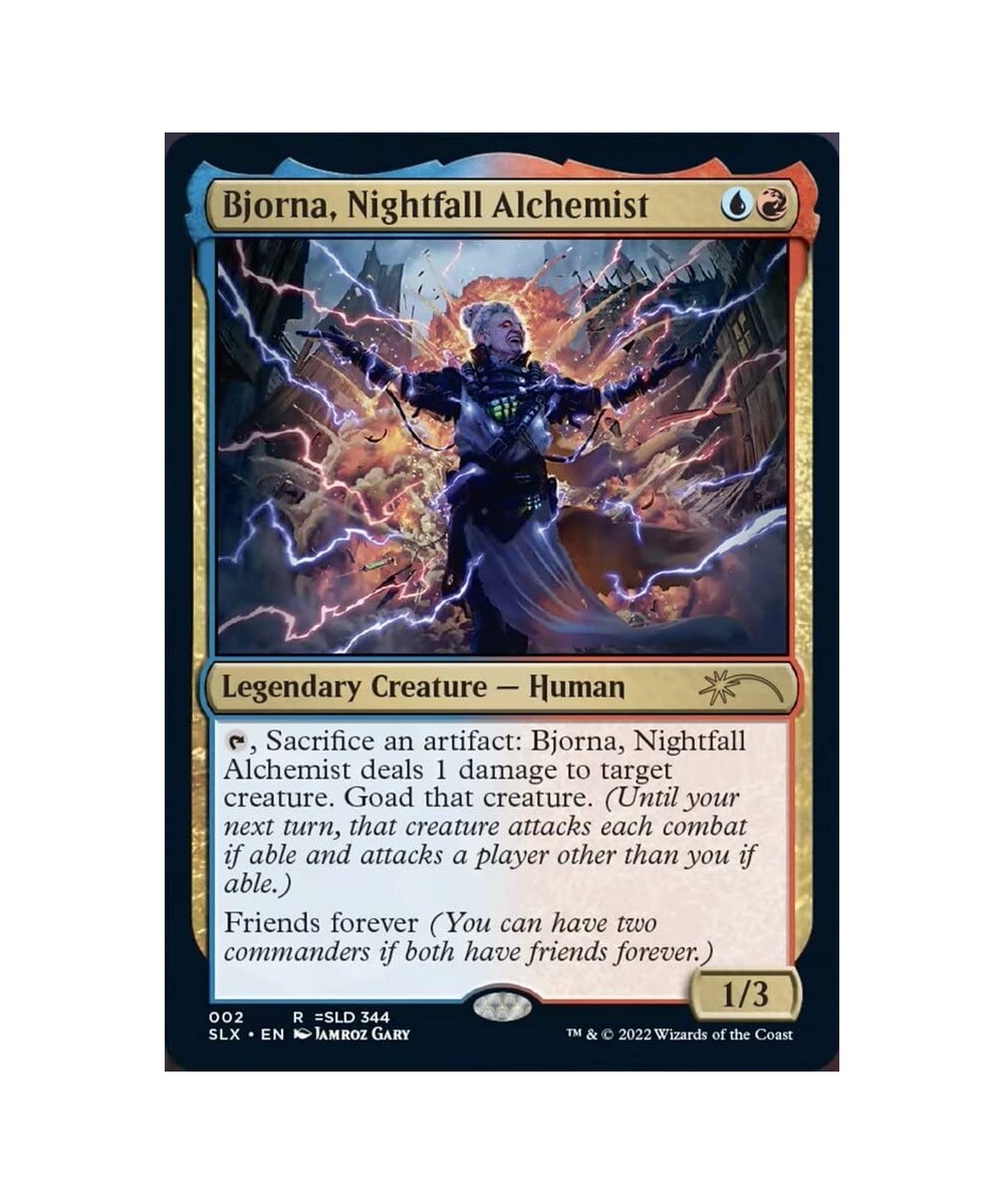 Magic: the Gathering - Bjorna Nightfall Alchemist (002) - Universes Within $10.43 - Trading Cards & Accessories