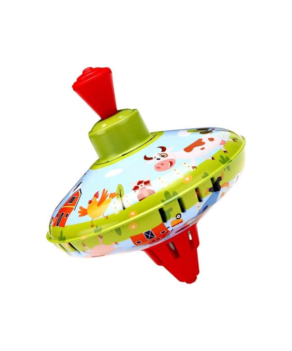 1pcs Spinning Top Toy for Kids Metal Gyroscopes Toy Traditional Iron Spinning Tops Toys for Girl Boy Educational Kindergarten...