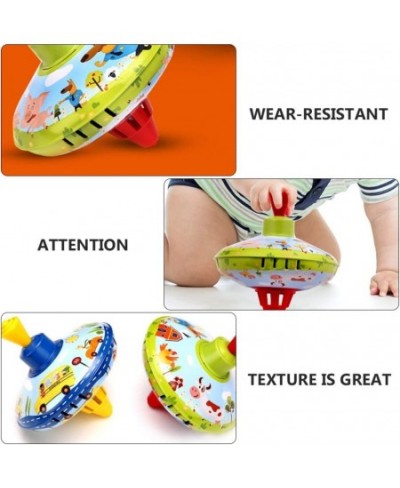 1pcs Spinning Top Toy for Kids Metal Gyroscopes Toy Traditional Iron Spinning Tops Toys for Girl Boy Educational Kindergarten...