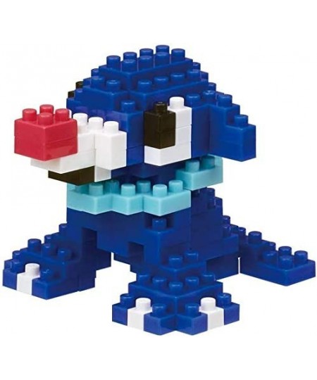 Nanoblocks - 2 Set Bundle - Popplio and Rowlet (Ashimari and Mokuroh in Japan) - Adjustable Pokemon Characters (Japan Import)...