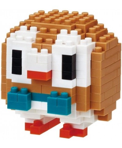 Nanoblocks - 2 Set Bundle - Popplio and Rowlet (Ashimari and Mokuroh in Japan) - Adjustable Pokemon Characters (Japan Import)...