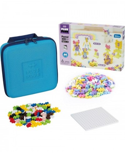 400 Piece Travel Case & Pastel Mix Bundle - Construction Building Stem/Steam Toy Mini Puzzle Blocks for Kids $65.29 - Toy Bui...