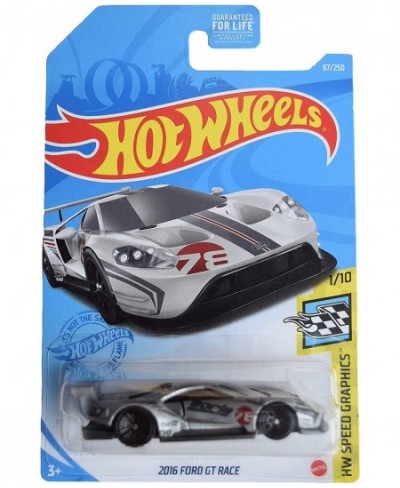 2016 Ford GT Race [Silver] 67/250 Speed Graphics 1/10 $15.60 - Nature Exploration Toys