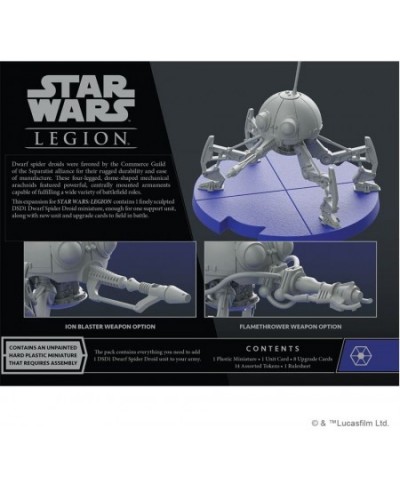 Star Wars Legion DSD1 Dwarf Spider Droid Expansion | Two Player Battle Game | Miniatures Game | Strategy Game for Adults and ...