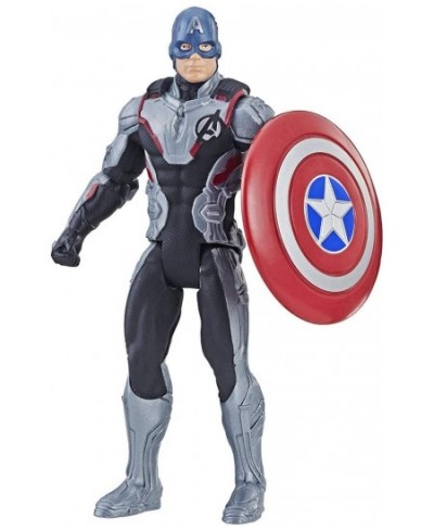 Marvel Endgame Team Suit Captain America 6"-Scale Figure $23.36 - Action Figures