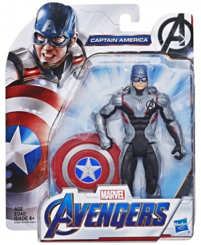 Marvel Endgame Team Suit Captain America 6"-Scale Figure $23.36 - Action Figures