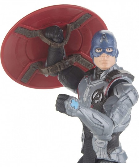 Marvel Endgame Team Suit Captain America 6"-Scale Figure $23.36 - Action Figures