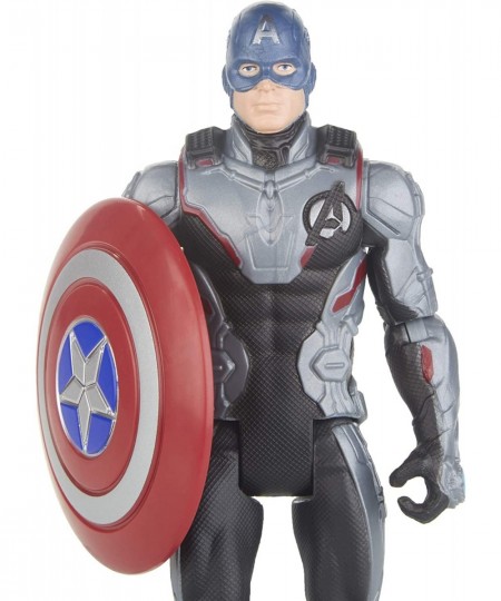 Marvel Endgame Team Suit Captain America 6"-Scale Figure $23.36 - Action Figures