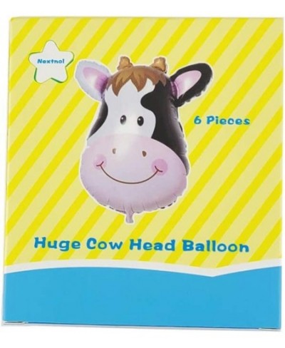 6PCS Huge Cow Head Balloon Can Float Huge Animal Balloons Appeals to Children $16.26 - Kids' Party Decorations