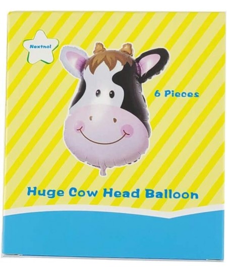 6PCS Huge Cow Head Balloon Can Float Huge Animal Balloons Appeals to Children $16.26 - Kids' Party Decorations