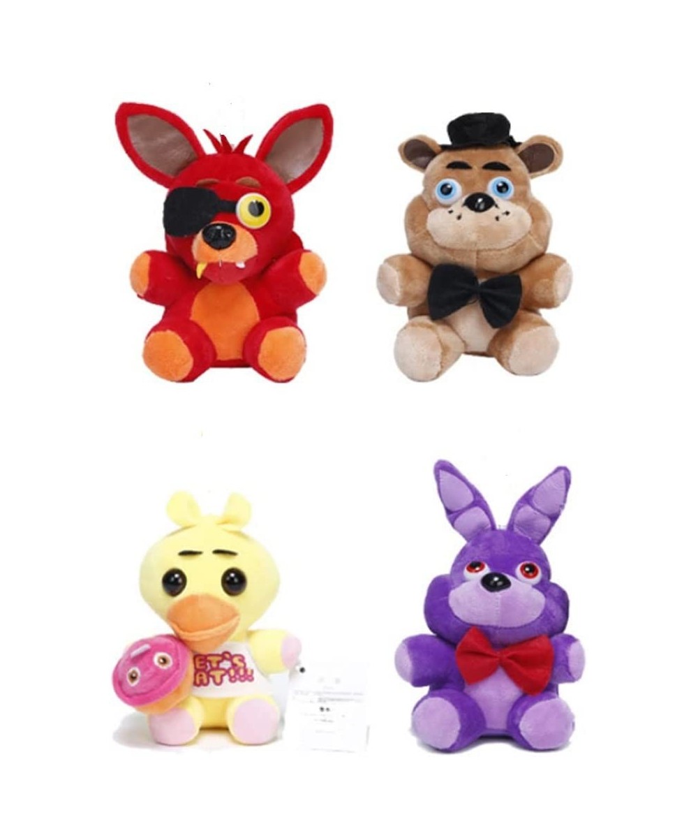 4pcs Plush 5" Dolls Soft Toys Five Nights at Freddy's Inspired $76.13 - Plush Figure Toys