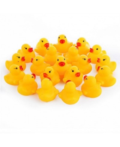 Bill&Candy 60pcs Yellow Ducks Baby Bath Tub Bathing Rubber Squeaky Toys (60pcs) $33.60 - Bathtub Toys