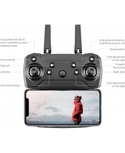 2021 Latest Waterproof Professional RC Drone with 4K Camera Rotation Drone with Dual Camera for Kids and Adults S62 RC Drone ...