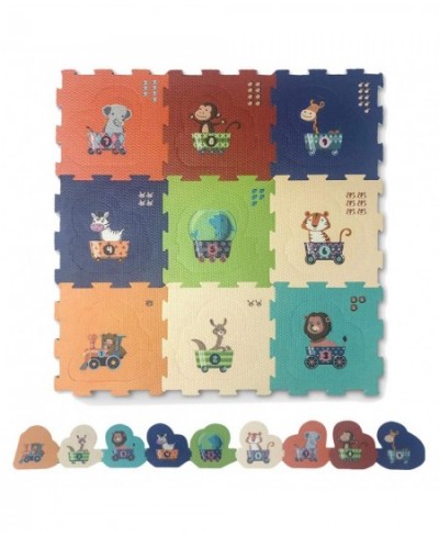 Baby Play Mats for Infants – 2 in 1 Baby Playmat for Toddlers Kids - Educational Multicolor Foam Jigsaw Puzzle Playing Baby F...