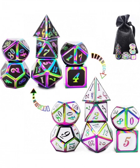 DND Metal dice Color Changing Temperature dice D&D Set Dungeons and Dragons Role Playing Dice Black White $48.41 - Game Acces...