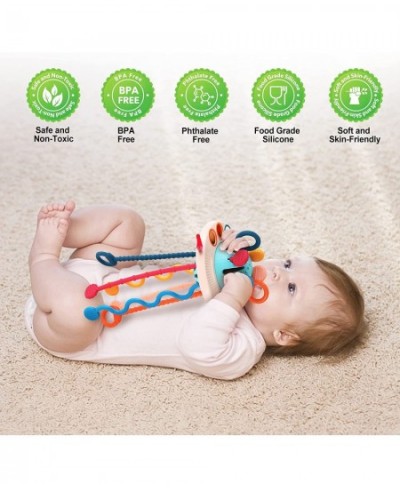 Baby Montessori Toys 18 Months and up UFO Food Grade Silicone Pull String Activity Toy Baby Sensory Toys Early Development To...