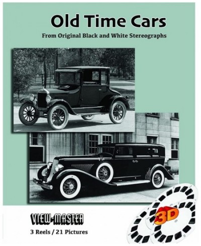 Old Time Cars in 3D - 3 ViewMaster Reels $76.36 - Viewfinder Toys