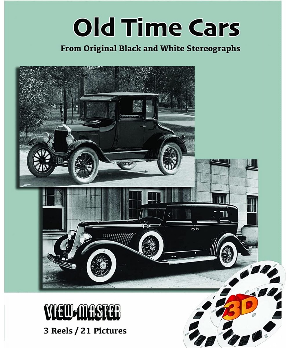 Old Time Cars in 3D - 3 ViewMaster Reels $76.36 - Viewfinder Toys