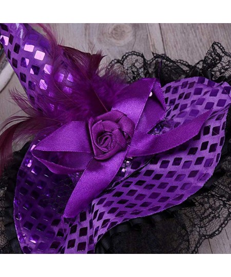 Halloween Witch Hat Headband - Dress Up Party Halloween Party Supplies (Purple) $17.12 - Kids' Party Hats