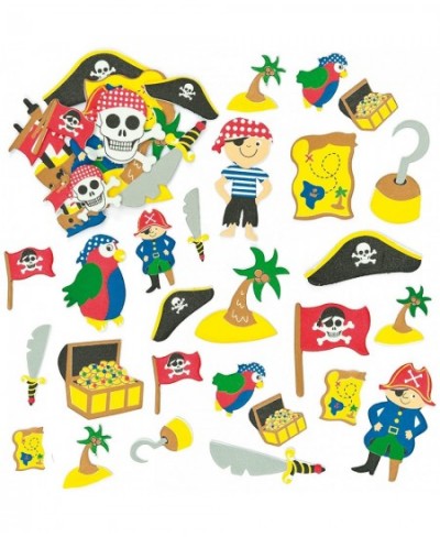 EV3215 Pirate Foam Stickers - Pack of 96 for Kids to Decorate Arts and Crafts Assorted $14.67 - Kids' Drawing & Writing Boards