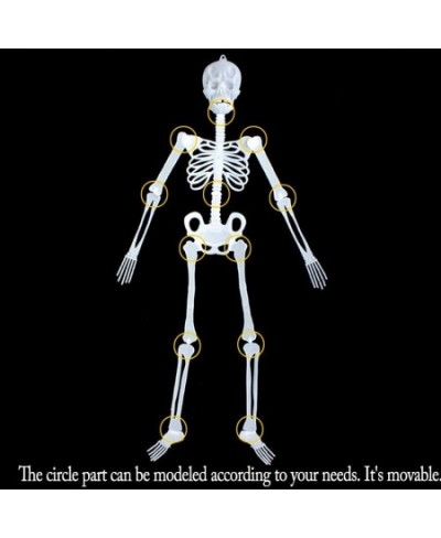 1/5/10pcs Halloween Luminous Skull Skeleton Decoration - Scary Halloween Toy Prop Spooky Graveyard Decoration Tricky Prop Toy...