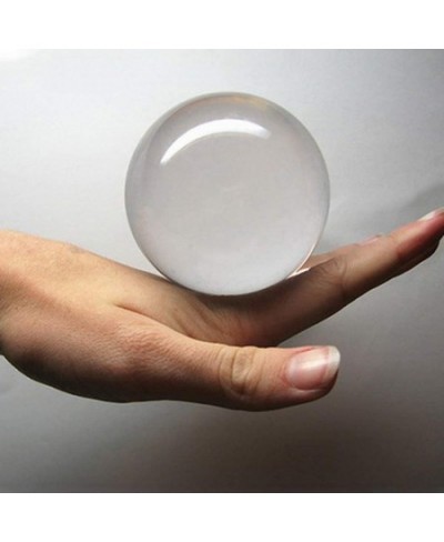 Ultra Clear Acrylic Crystal Ball Contact Juggling Magic Tricks for Professional Magician Props Stage Illusion Toys Accessorie...