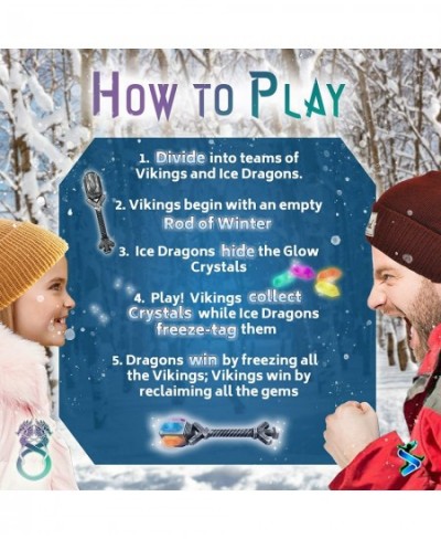 The Ultimate Freeze Tag Game – Vikings of The Northern Lights | 3-10 Players Ages 5+ | Summer & Snow Toys for Kids | Outdoor ...