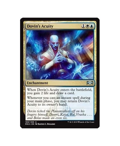 Magic: The Gathering - Dovin's Acuity - Ravnica Allegiance $10.59 - Card Games