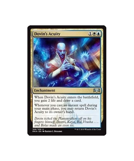 Magic: The Gathering - Dovin's Acuity - Ravnica Allegiance $10.59 - Card Games