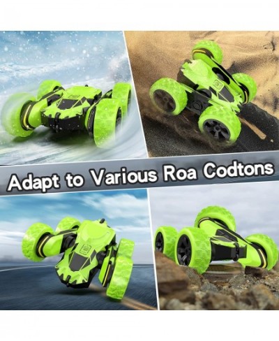 RC Cars Remote Control Car 360°Double Sided Flips Rotating RC Stunt Car Kids Xmas Toy Cars for Boys/Girls(Green) $40.07 - Rem...