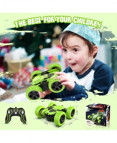 RC Cars Remote Control Car 360°Double Sided Flips Rotating RC Stunt Car Kids Xmas Toy Cars for Boys/Girls(Green) $40.07 - Rem...