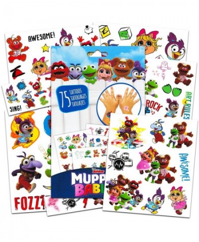 Disney Muppet Babies Stickers and Tattoos Party Supplies Pack ~ 100 Stickers and 75 Temporary Tattoos Featuring Kermit Fozzie...