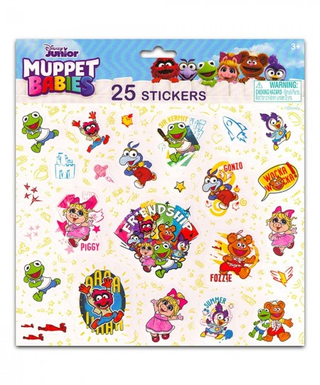 Disney Muppet Babies Stickers and Tattoos Party Supplies Pack ~ 100 Stickers and 75 Temporary Tattoos Featuring Kermit Fozzie...