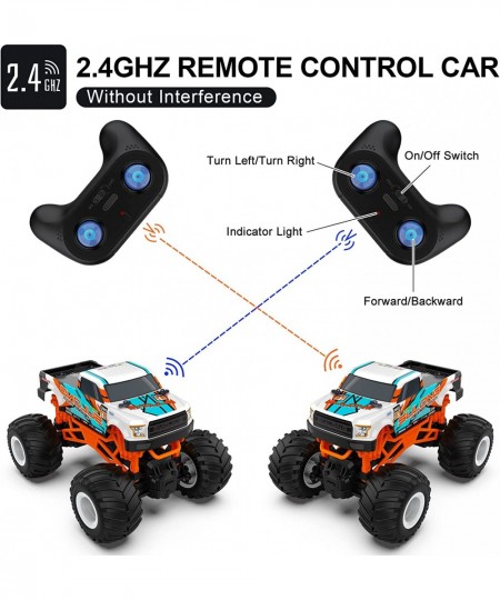 Remote Control Car 1:16 Scale Off Road RC Cars with 2.4 GHz Radio Controller Christmas / Birthday Gift Toys for 5+ Year Old B...