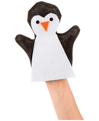 E562 Fabric Hand Puppets - Pack of 6 Story Telling Great for Art Parties Schools and Festive Crafting Activities Calico 21.5c...