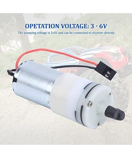 370 Water Cooling Pump Portable Mini Water Transfer Utility Pump with Metal Connectors for RC Boats Motor & ESC $26.72 - Remo...