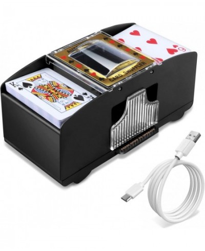 Automatic Card Shufler Electronic Casino Card Poker Shuffling Machine 2 Deck Card Poker Shuffling Machine Playing Card Tool f...